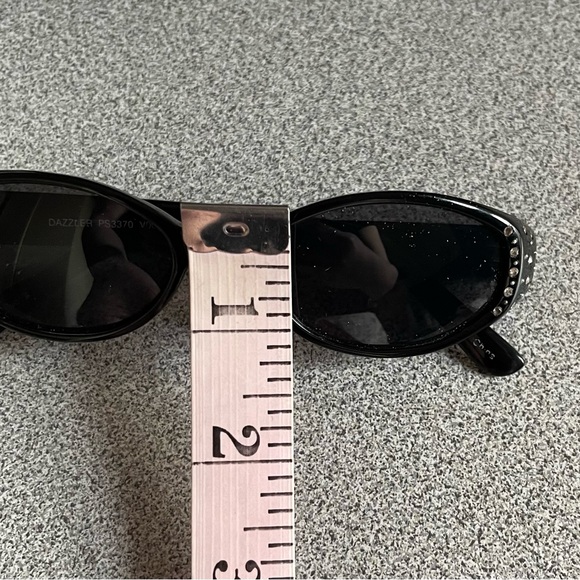 Vintage Fossil Dazzler Black Bling Sunglasses - Picture 11 of 11